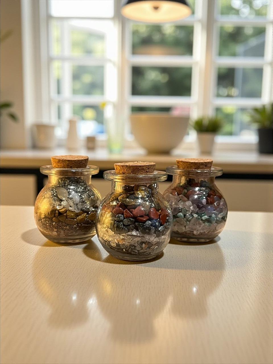 Amuletos com Cristais